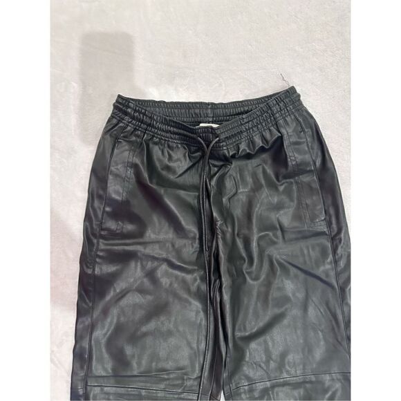 MNG leather pants size XS women’s black - Picture 5 of 8